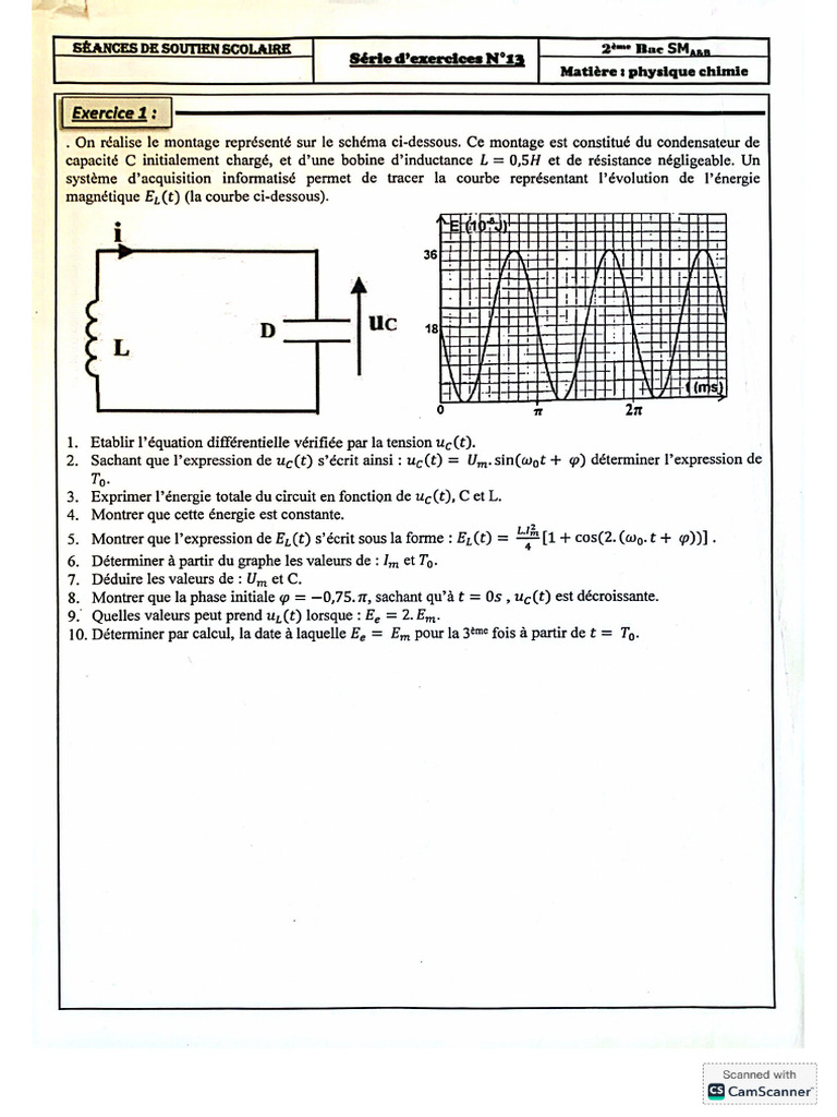 Dipôle RLC - 1 | PDF