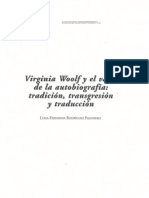 Virginia Woolf y La Autobiografía