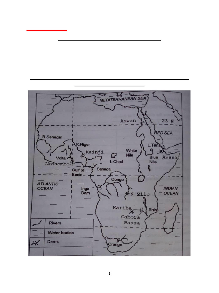 Multi-Purpose River Projects in Africa | PDF | River | Reservoir