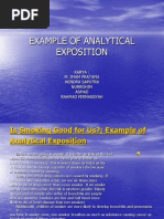 Download Example of Analytical Exposition by Miftha Kurnia SN88698937 doc pdf