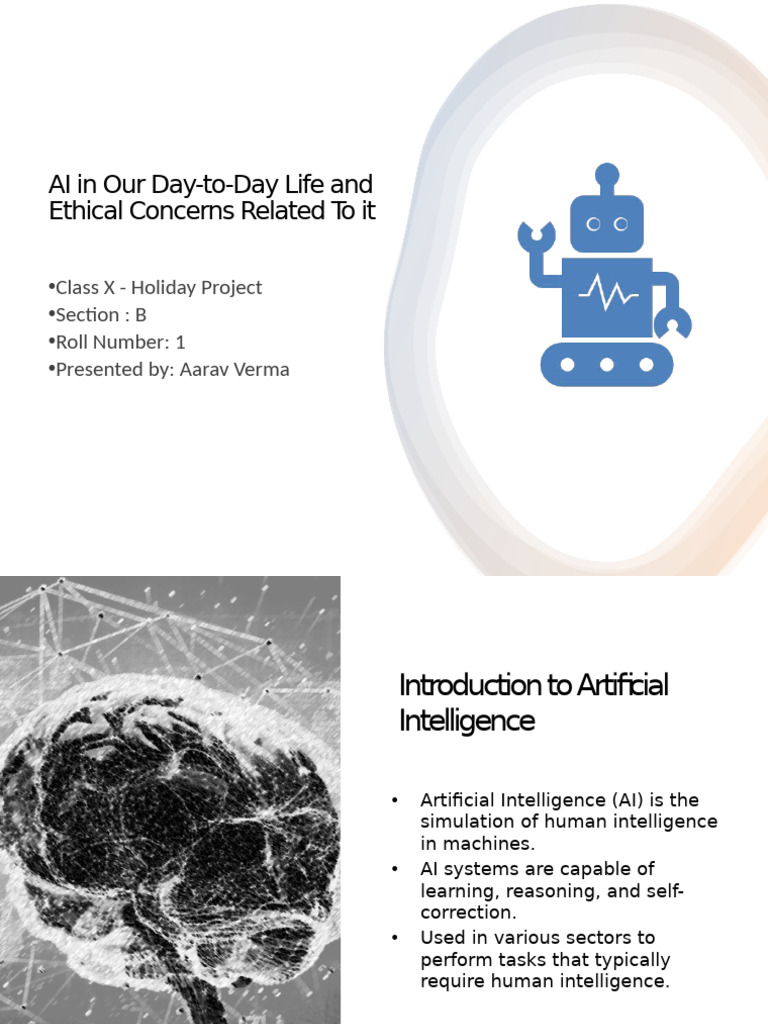 AI in Daily Life: Benefits and Ethics | PDF | Artificial Intelligence ...