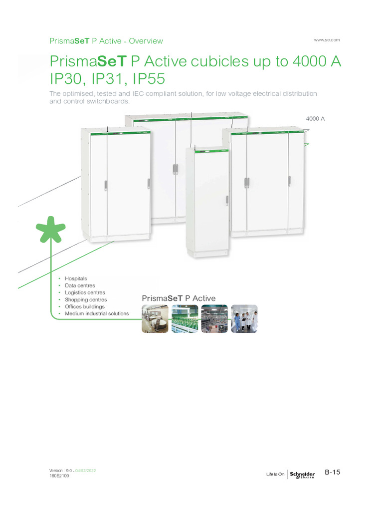 PrismaSet P - Schneider Electric | PDF