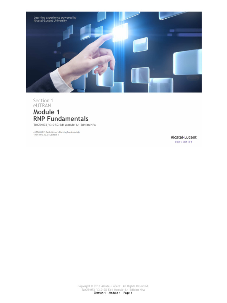 LTE Network Planning and Design Guide | PDF | Orthogonal Frequency ...