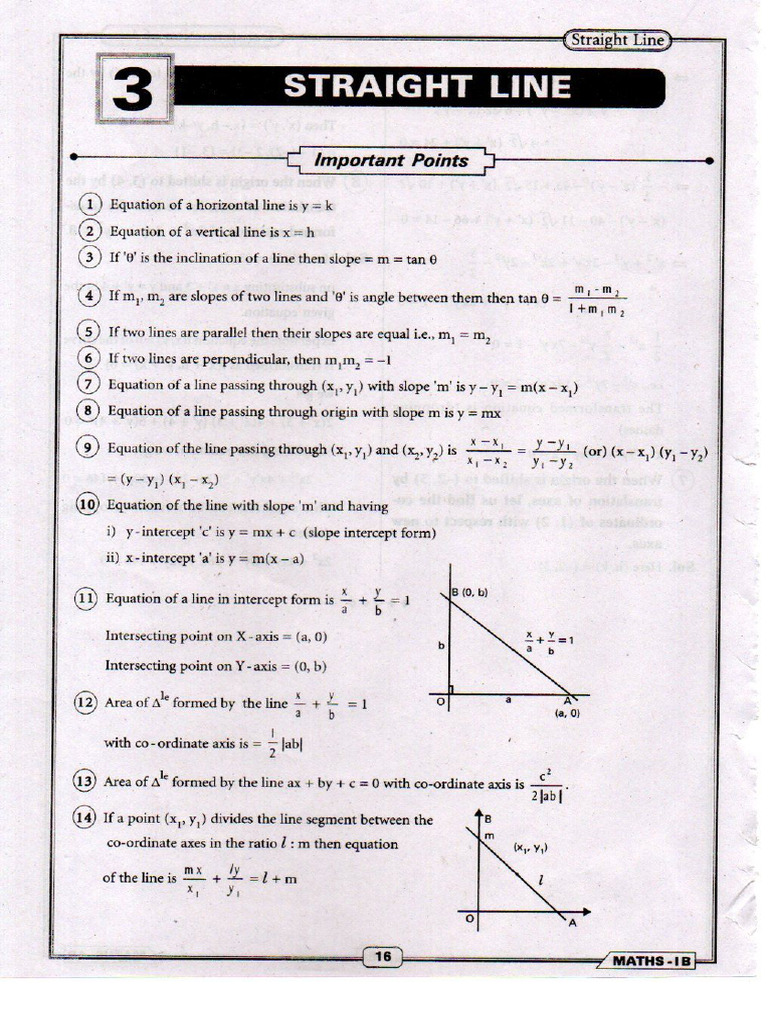 03 Straight Line | PDF