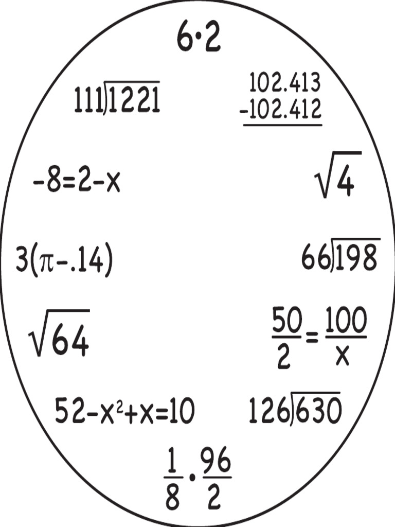 Mathclock Template | PDF