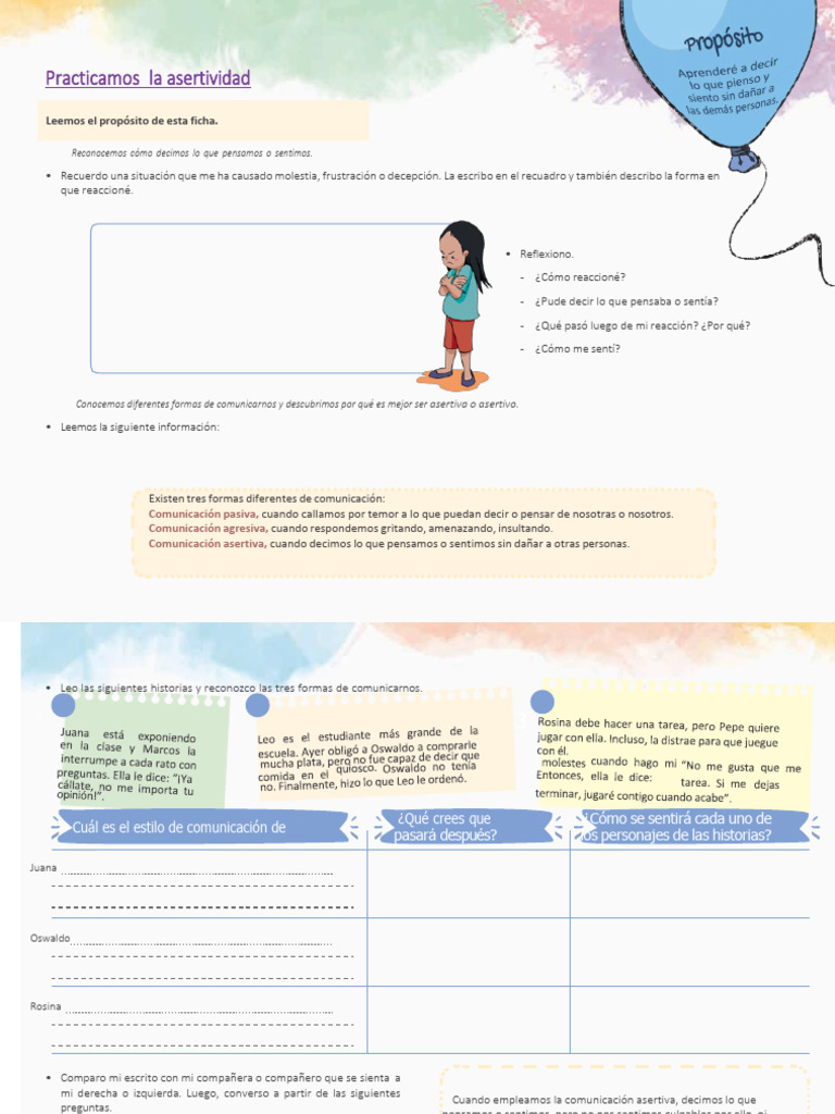 Practicamos La Asertividad | PDF