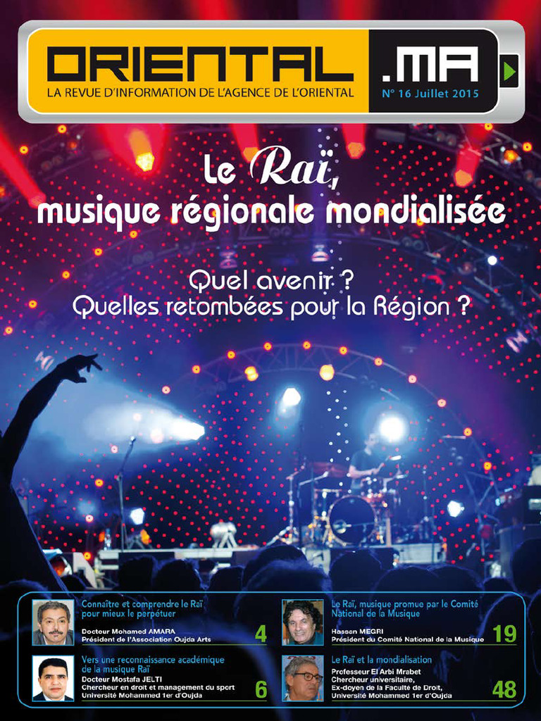 L'Évolution du Raï : Culture et Identité | PDF | Maroc | Algérie