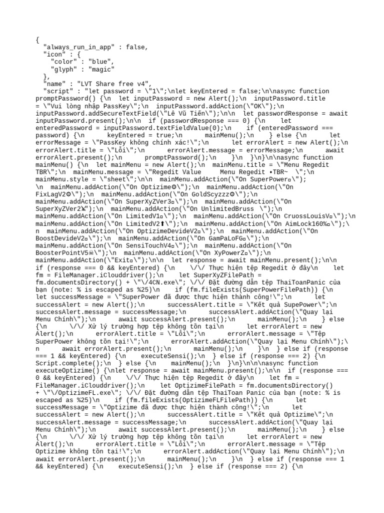 LVT Share Free V4.scriptable 2 | PDF