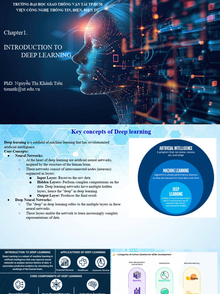 Chapter1. Introduction To Deep Learning | PDF | Deep Learning | Machine ...