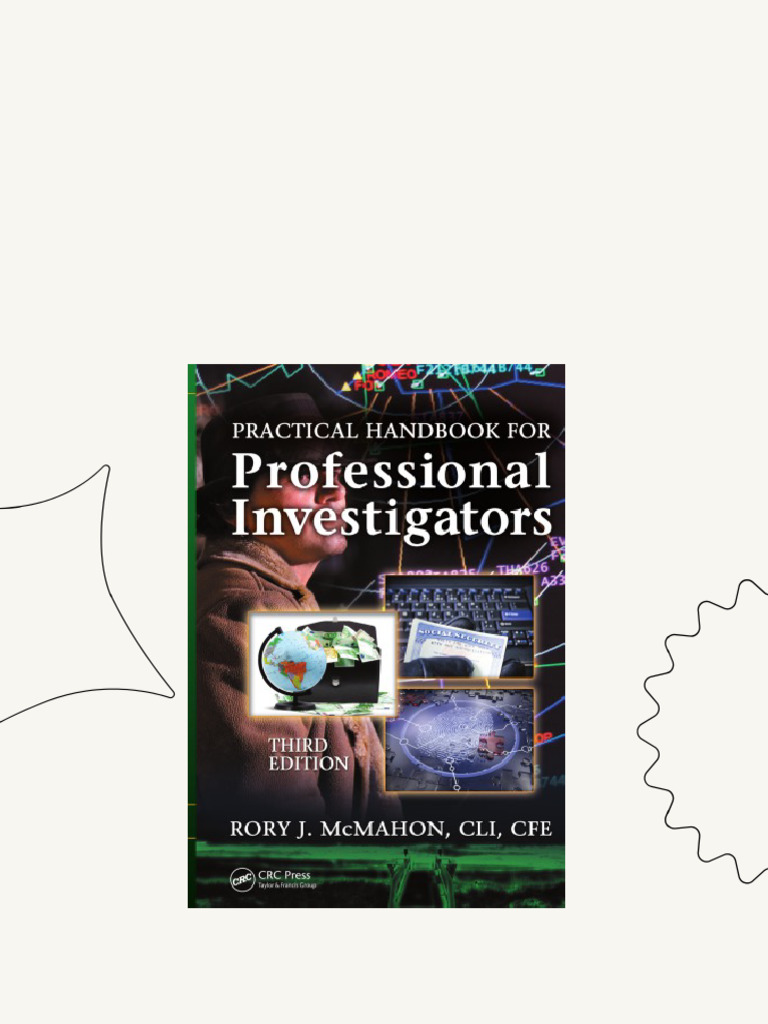 Practical Handbook For Professional Investigators 3e 3rd Ed Edition ...