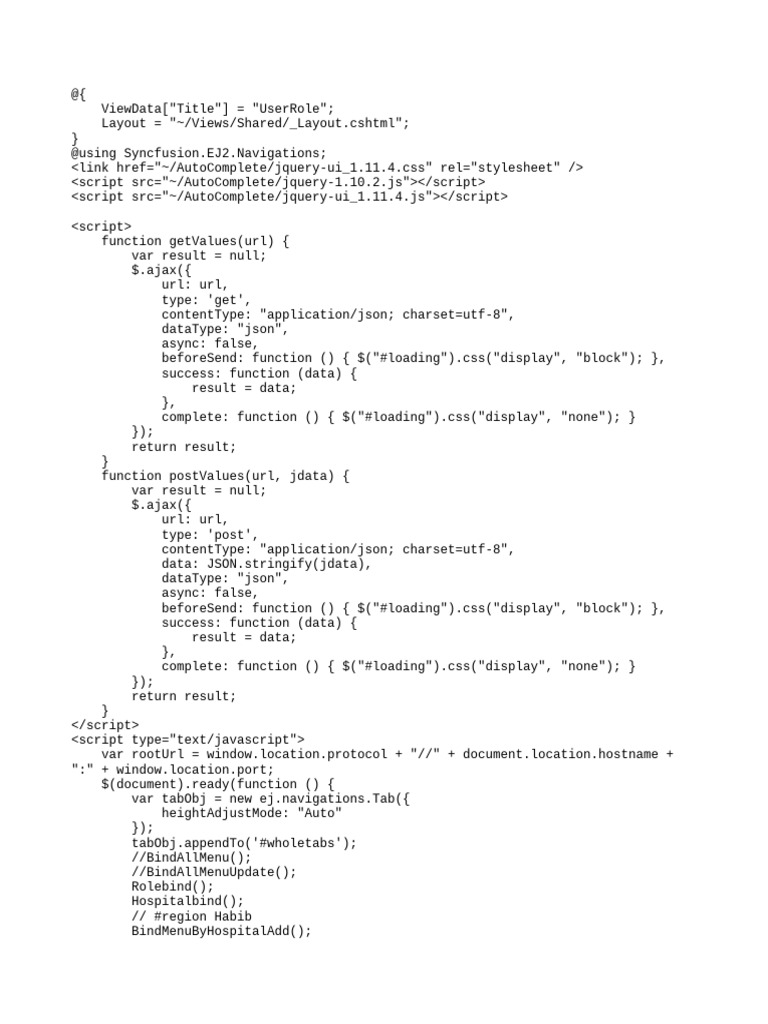 User Role Management with AJAX Integration | PDF