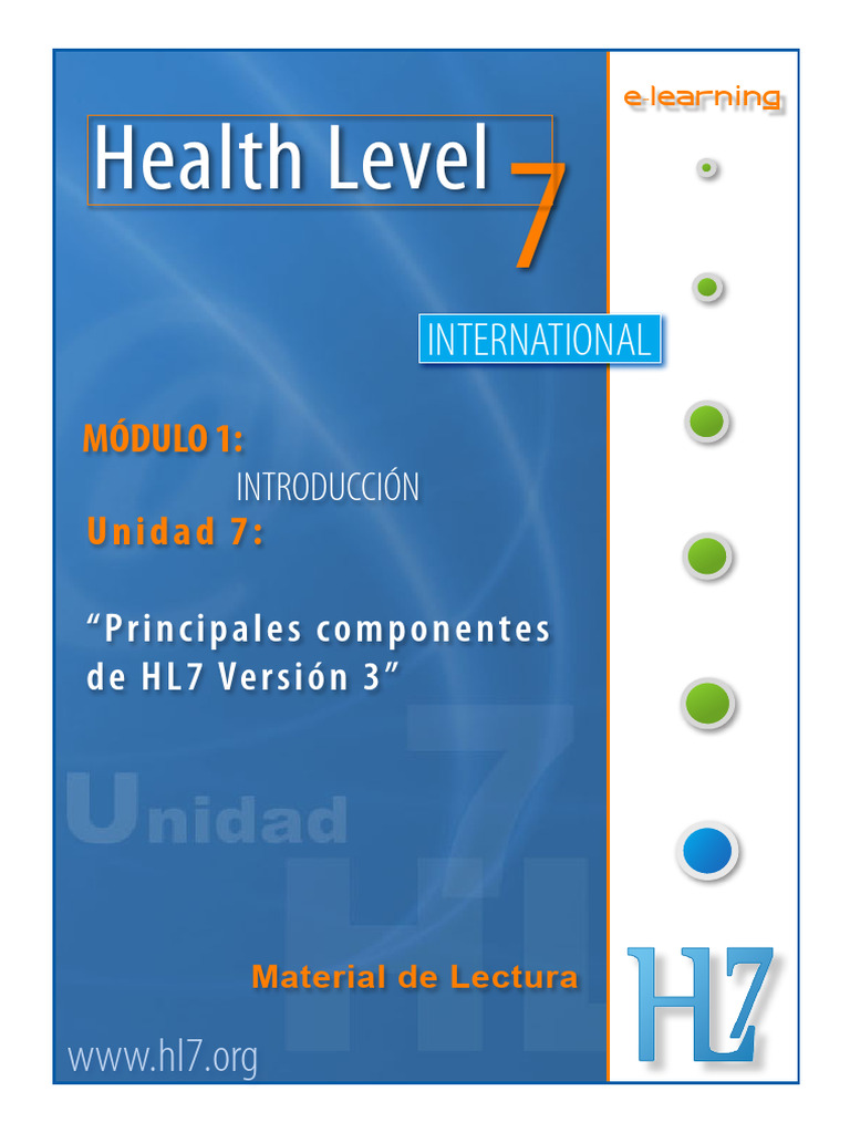 Componentes Clave de HL7 V3 | PDF | Xml | Lenguaje de modelado unificado
