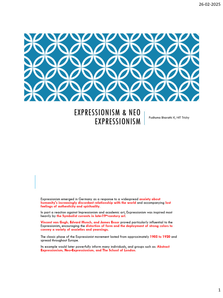 Understanding Expressionism in Art | PDF | Expressionism | Style