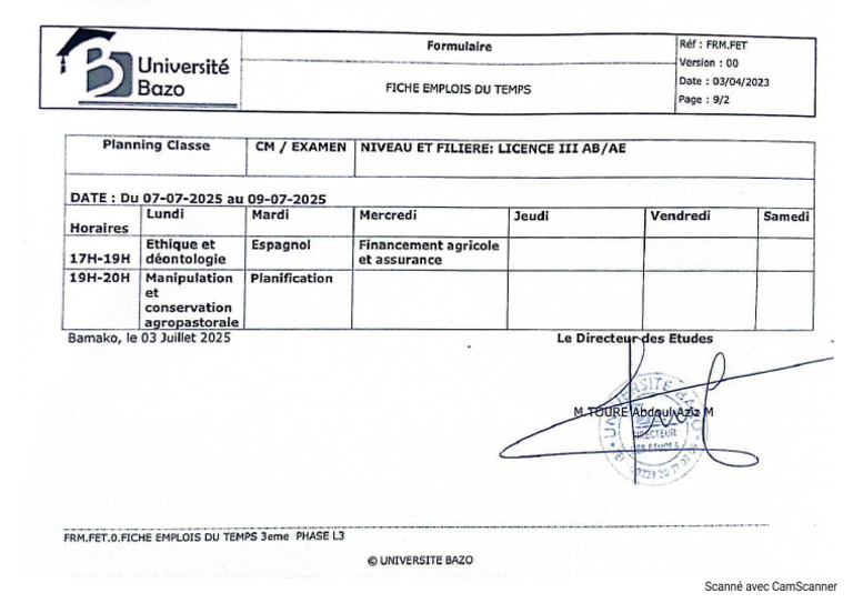 Licence III Ab Ae | PDF