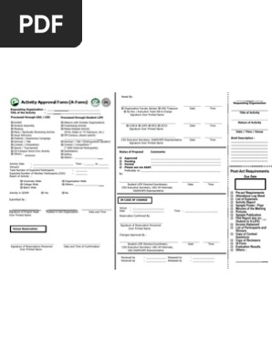 Approval Form