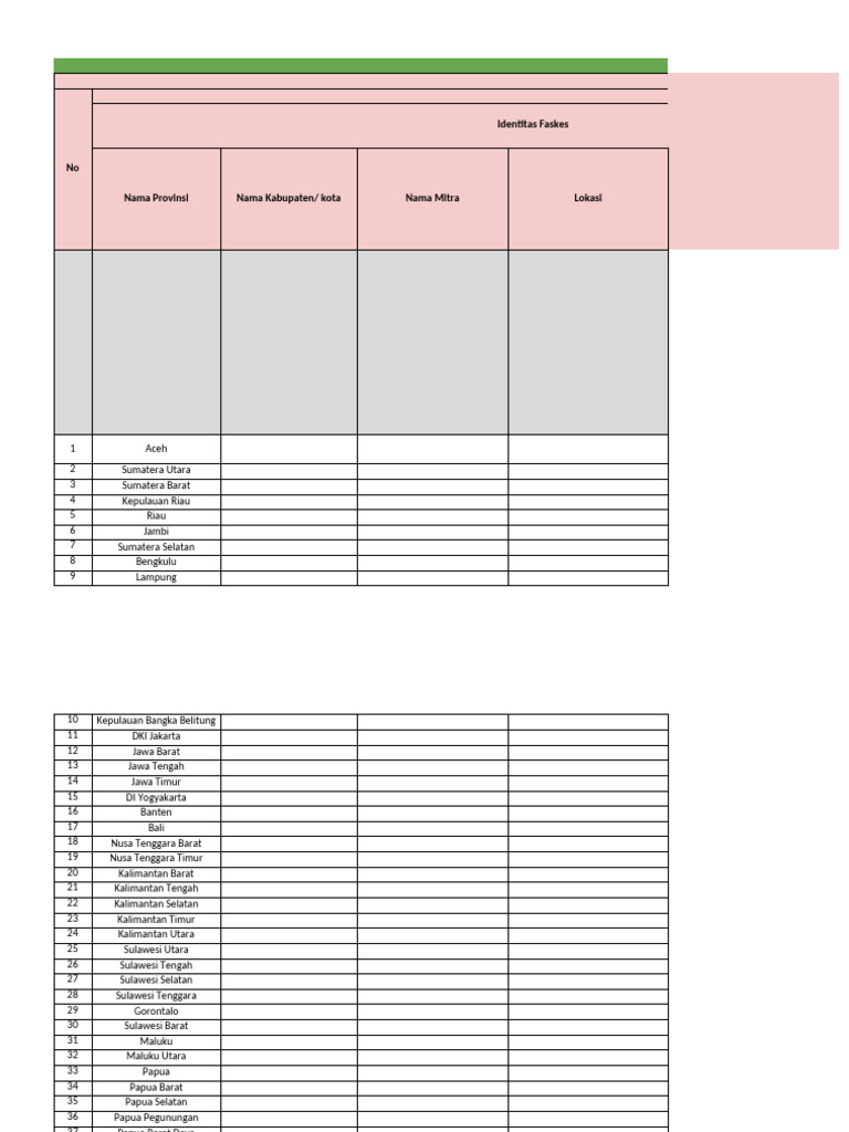 Formulir Skrining Kesehatan CKG | PDF