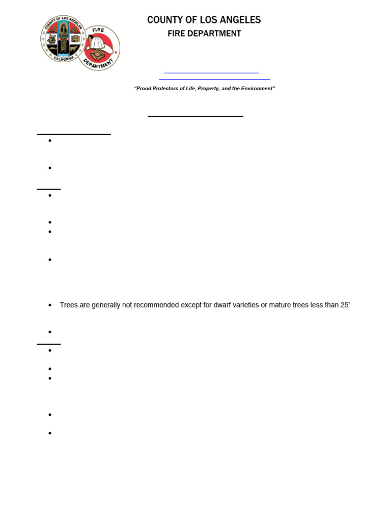 Fuel Modification Plan Overview | PDF | Botany