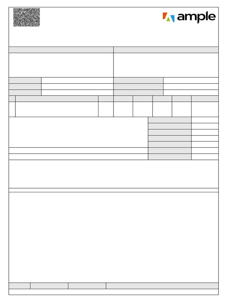 E-Invoice for Ample Technologies | PDF | Invoice