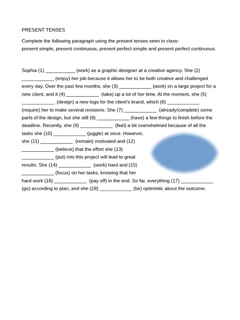 All Present Tenses | PDF