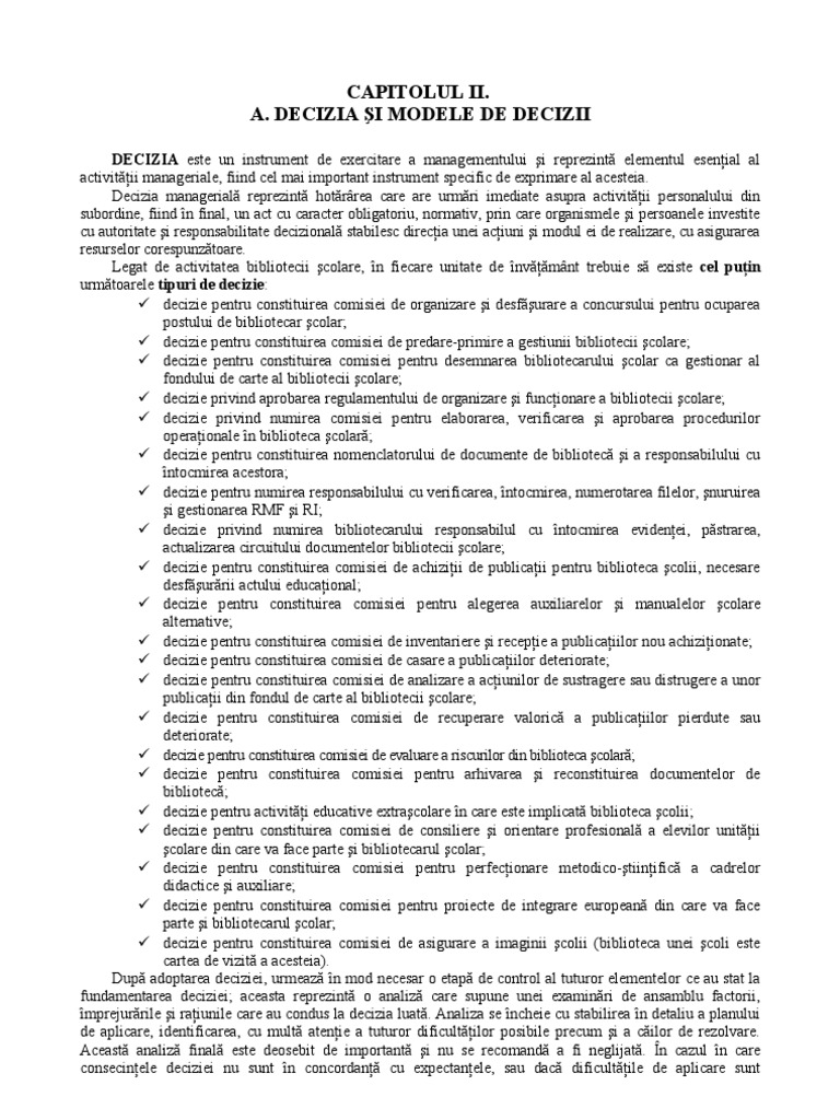 Decizii Si Proceduri 1