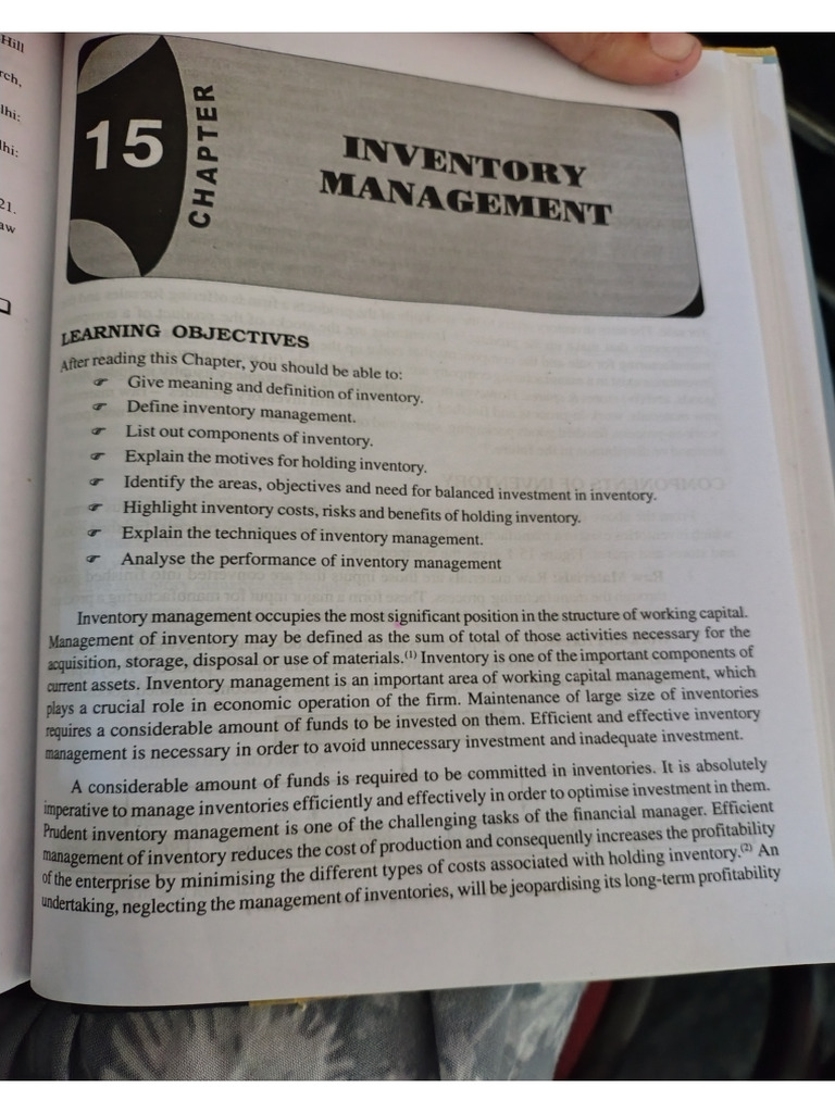 Inventory Management | PDF