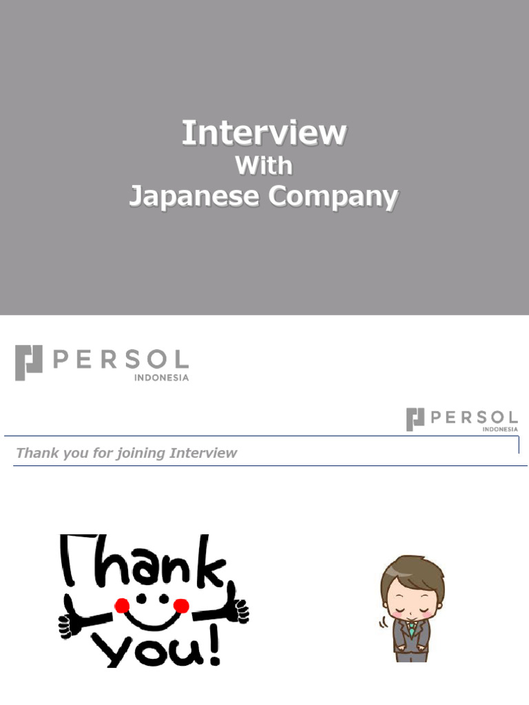 Japanese Job Interview Self-Introduction Guide | PDF | Psychology