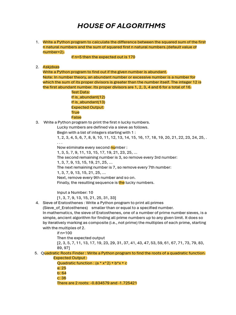 Python Programs for Number Theory | PDF | Numbers | Mathematics