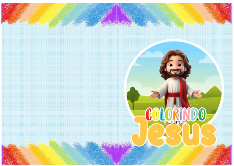 Capa Colorindo Com Jesus | PDF