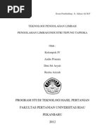 Download Limbah Tapioka Tugas Kelompok by rezitaa_1 SN88716173 doc pdf