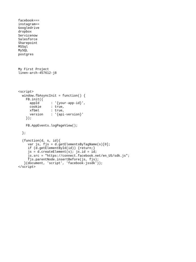 Facebook SDK Initialization Guide | PDF