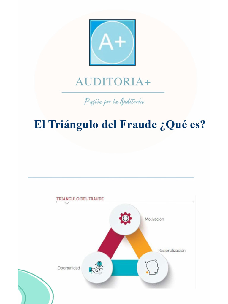 Triángulo del Fraude de Cressey | PDF