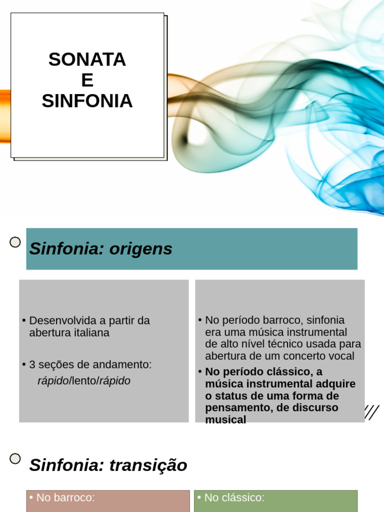 Sinfonia | PDF | Sinfonia | Período clássico (música)