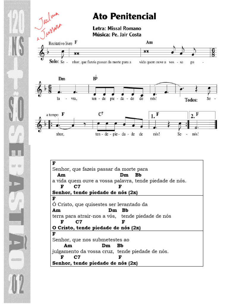 02 Senhor Que Fazeis Passar Da Morte | PDF