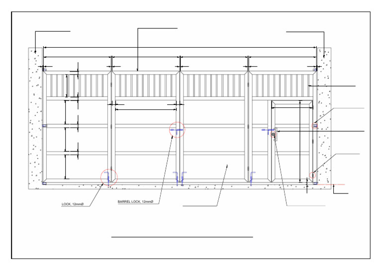 Concrete Post and Gate Specifications | PDF | Firearms