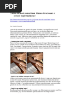 Várias dicas de como fazer ótimas devocionais e crescer espiritualmente