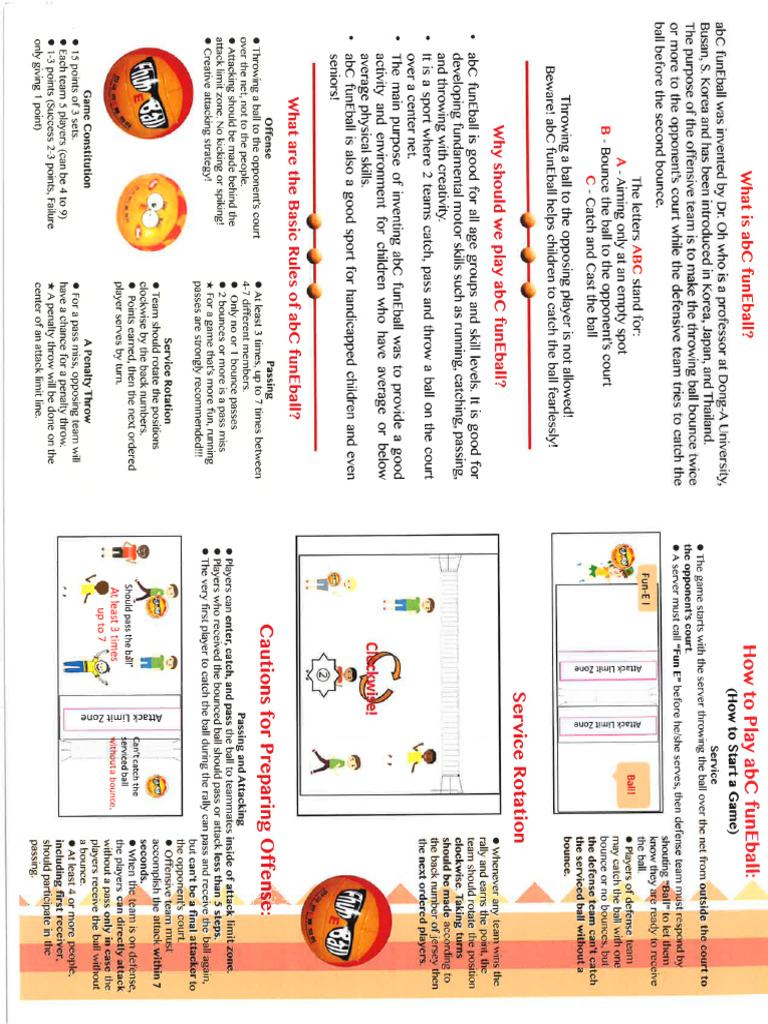FunEBall Rules | PDF