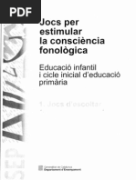 Jocs per estimular la consciència fonològica