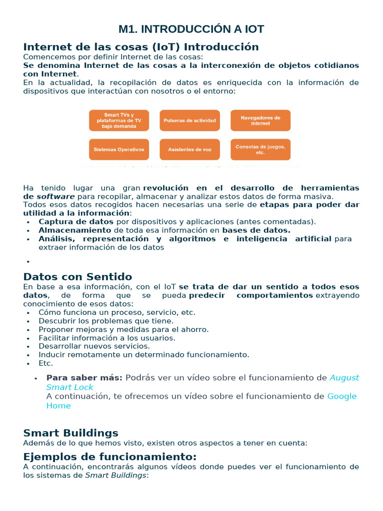 Introducción al Internet de las Cosas (IoT) | PDF | Internet de las ...