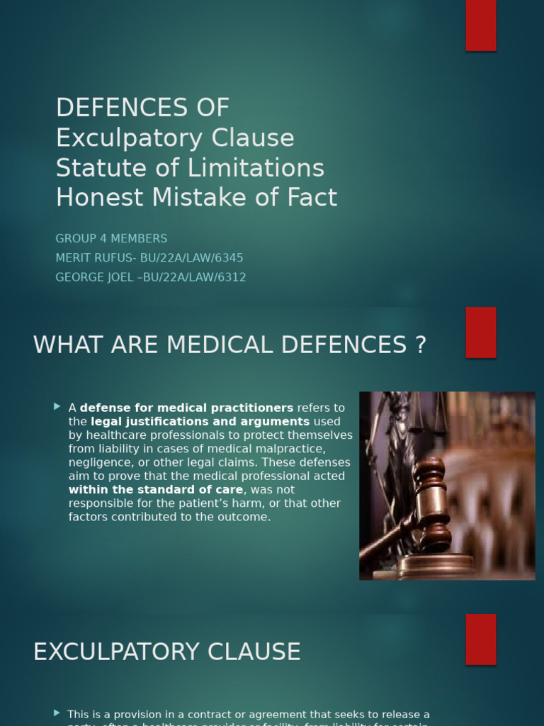 Understanding Exculpatory Clauses in Care | PDF | Informed Consent ...