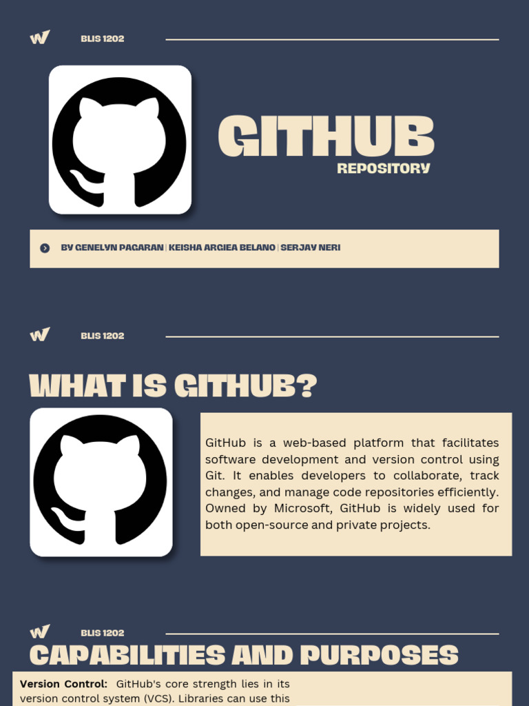 GitHub: A Resource for Libraries | PDF | Version Control | User (Computing)