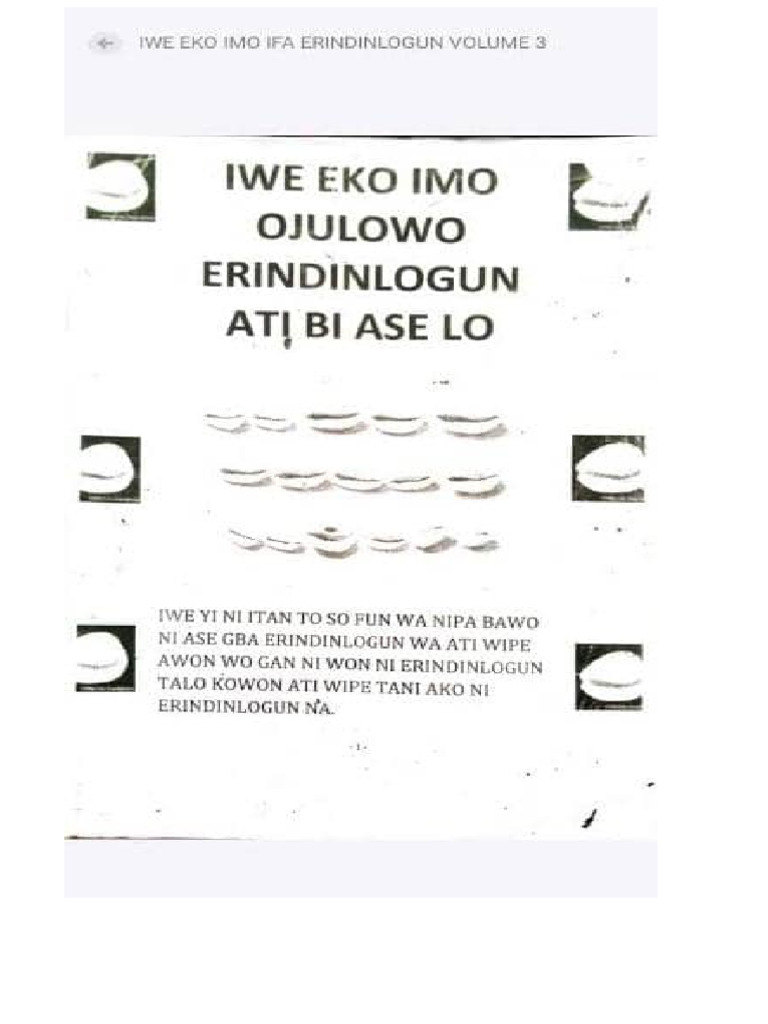 Iwe Eko | PDF