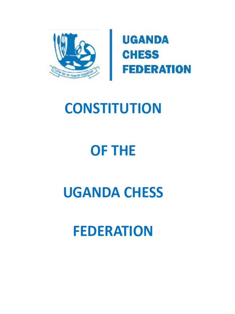 Uganda Chess Federation Constitution | PDF | Quorum | United Nations ...