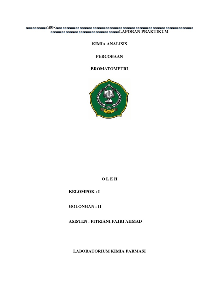 Laporan Praktikum | PDF