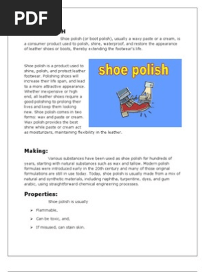 Shoe Polish