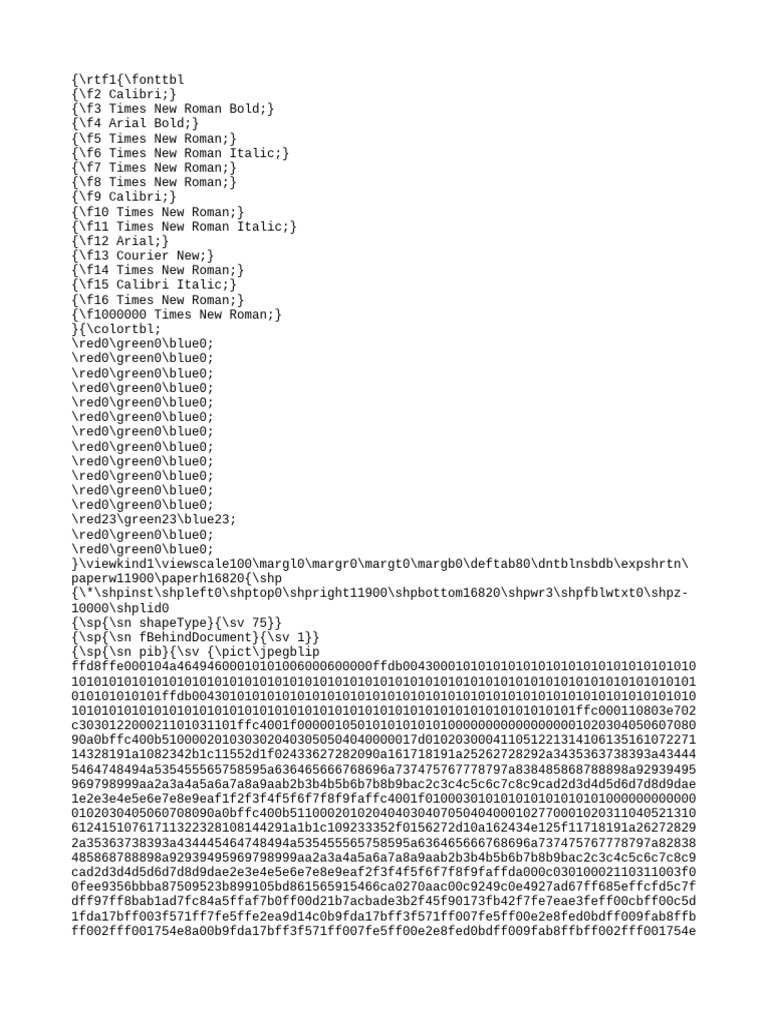 Document Formatting and Structure Guide | PDF | Microsoft Typefaces ...