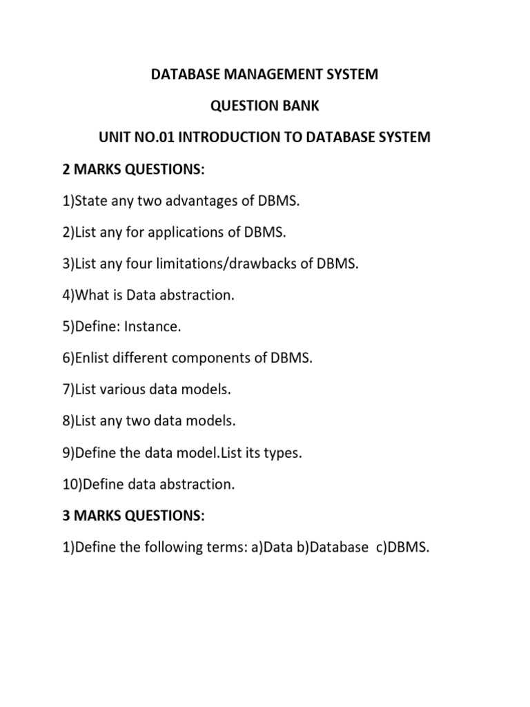 Database Management System Overview | PDF | Databases | Pl/Sql