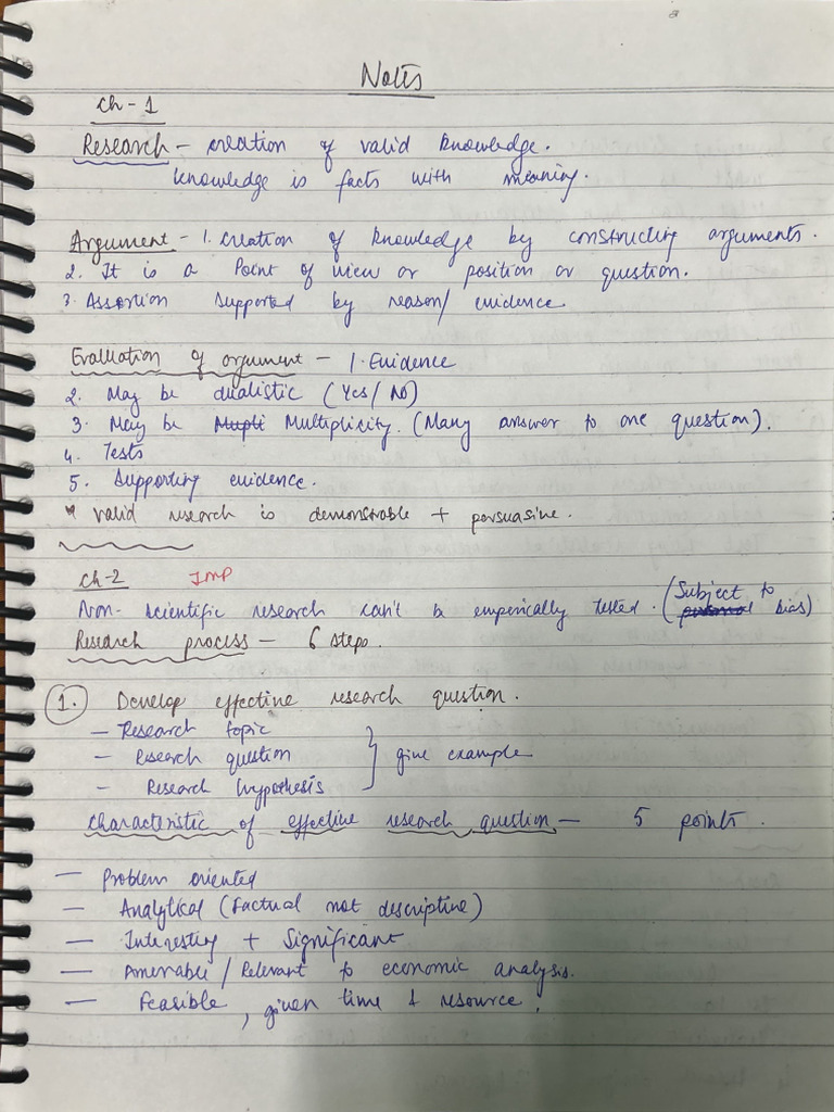 RM Notes | PDF