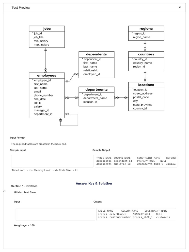 Edit Course Test Preview: DDL Commands | PDF | Data Management ...