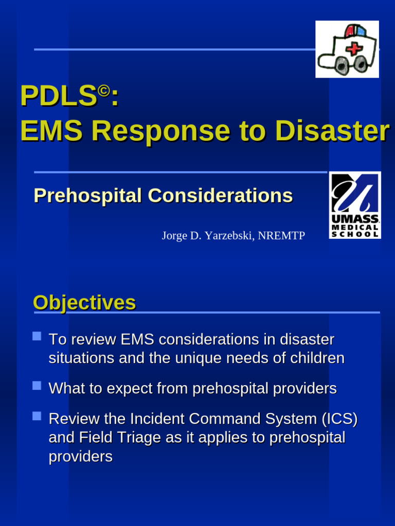 Lecture 5 Ems Response | PDF | Emergency Medical Services | Incident ...