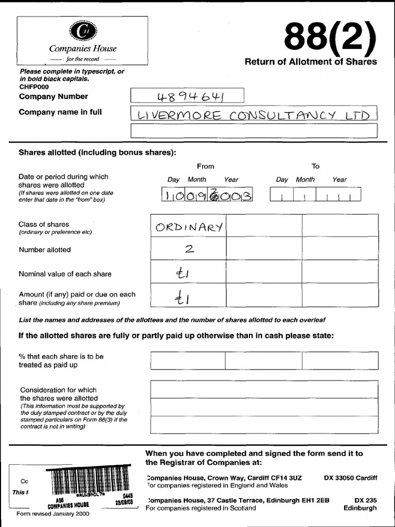 Companies House Document | PDF